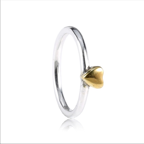 PANDORA Double Stack Love Ring - Picture 4 of 5